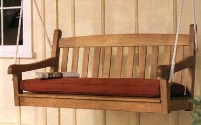 Preparing for a Porch Swing
