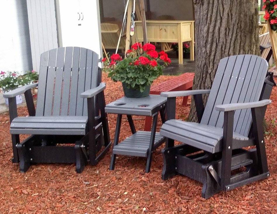 Customer Photo - Barrel Back Glider Chairs