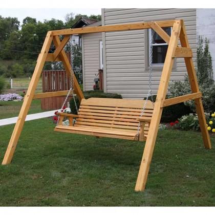 Amish Crafted Swing With A Matching Stand