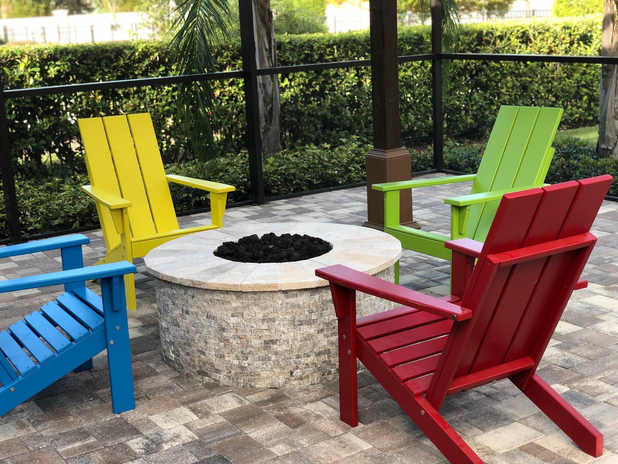 Customer Photo - Modern Adirondack Chairs
