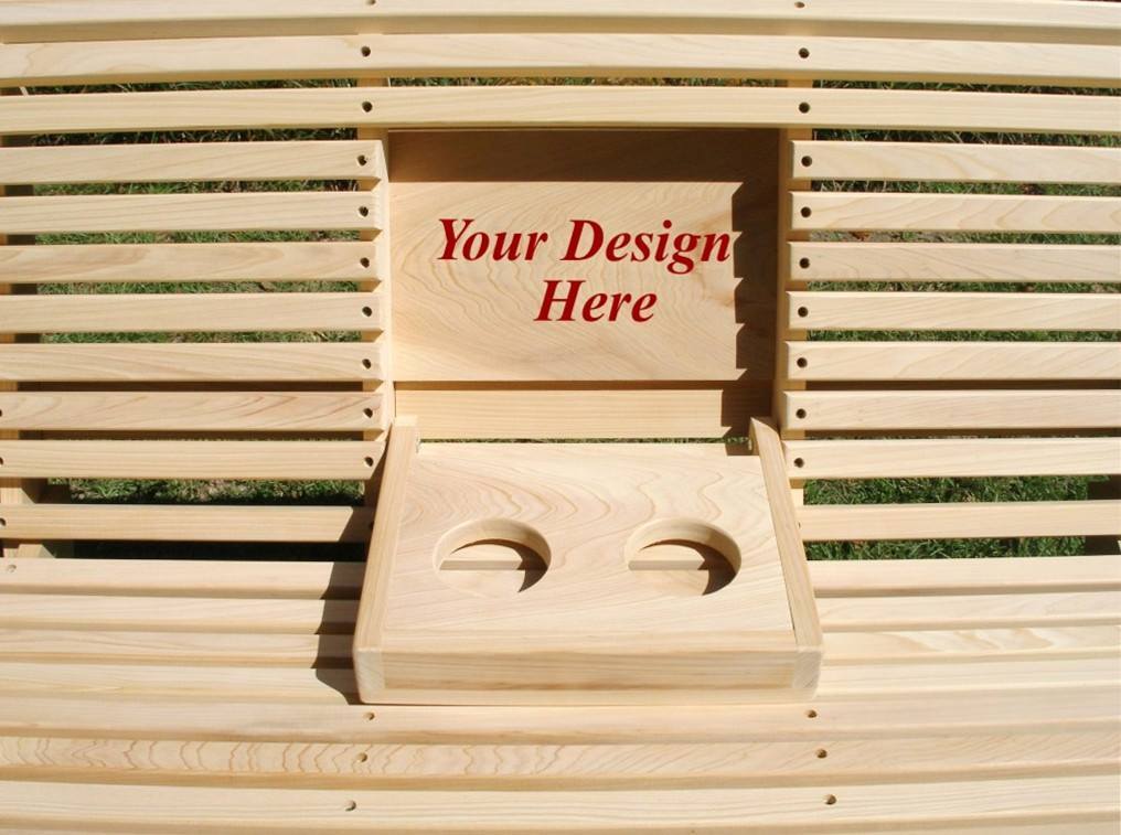 Engraved Porch Swings