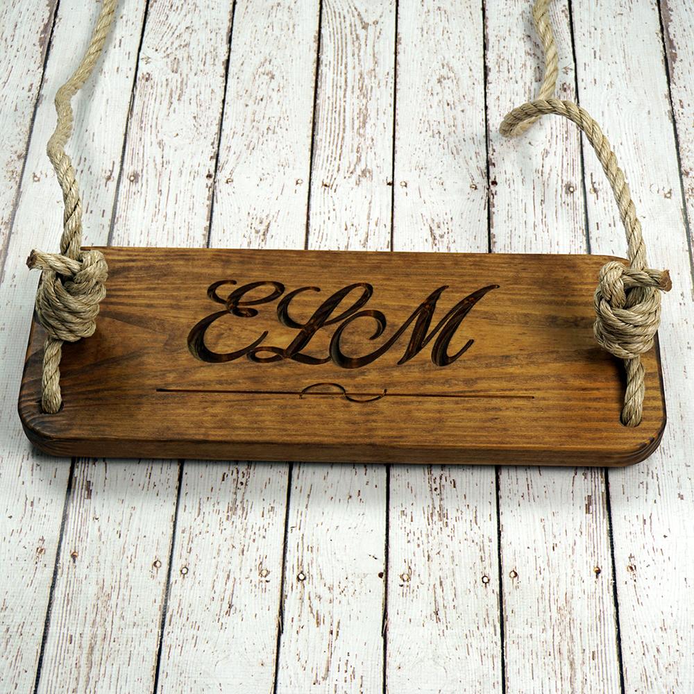 Monogrammed Tree Swings Are Here