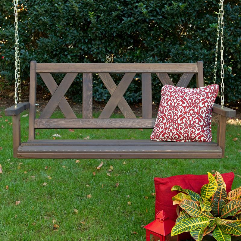 Porchgate Red Cedar Haven Swings Back In Stock