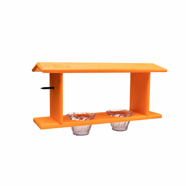 Stratton Field Poly Lumber Hanging Double Oriole Feeder
