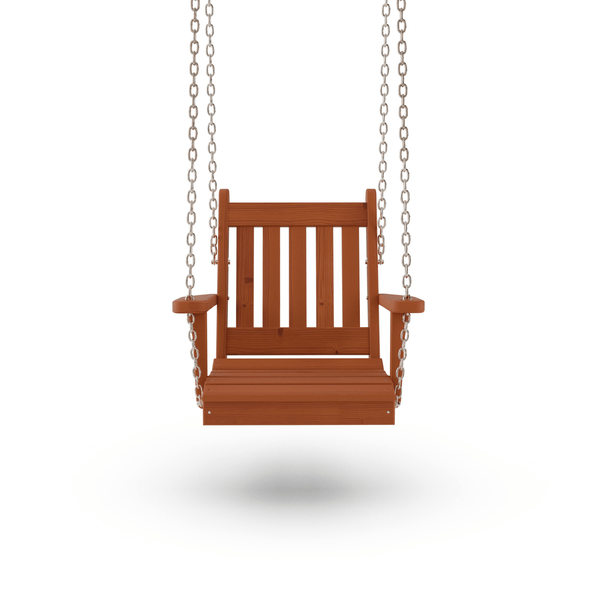 Keystone Amish Co. Franklin Swing Chair, Cedar Stain