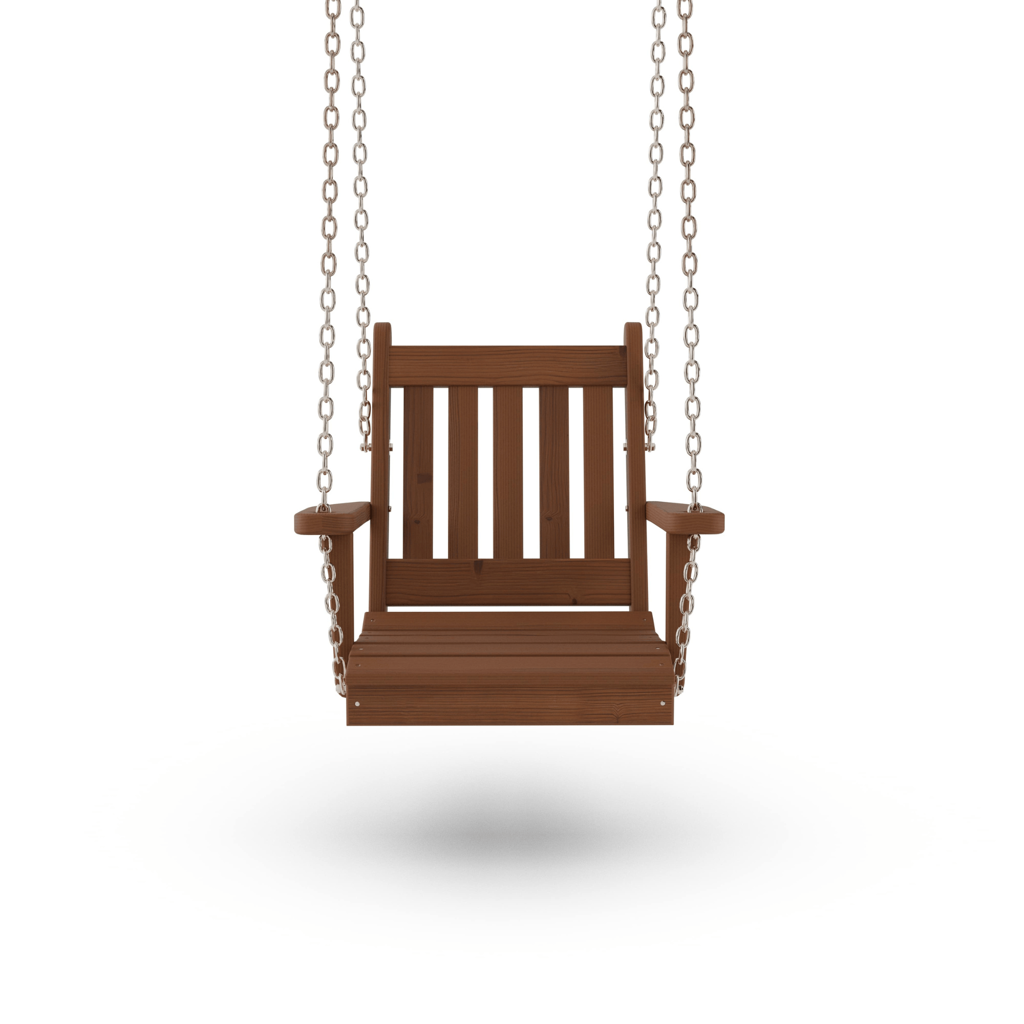 Keystone Amish Co. Franklin Swing Chair, Mushroom Stain