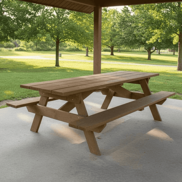 Keystone Amish Co. Heavy Duty Pressure Treated Wood Picnic Table