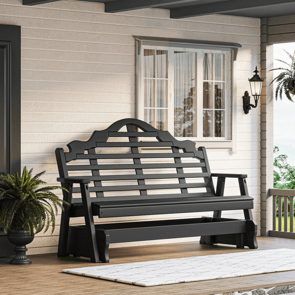 Keystone Amish Co. Milan Poly Composite Porch Glider