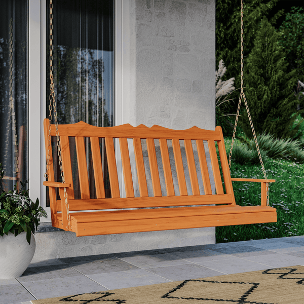 Keystone Amish Co. York Red Cedar Porch Swing
