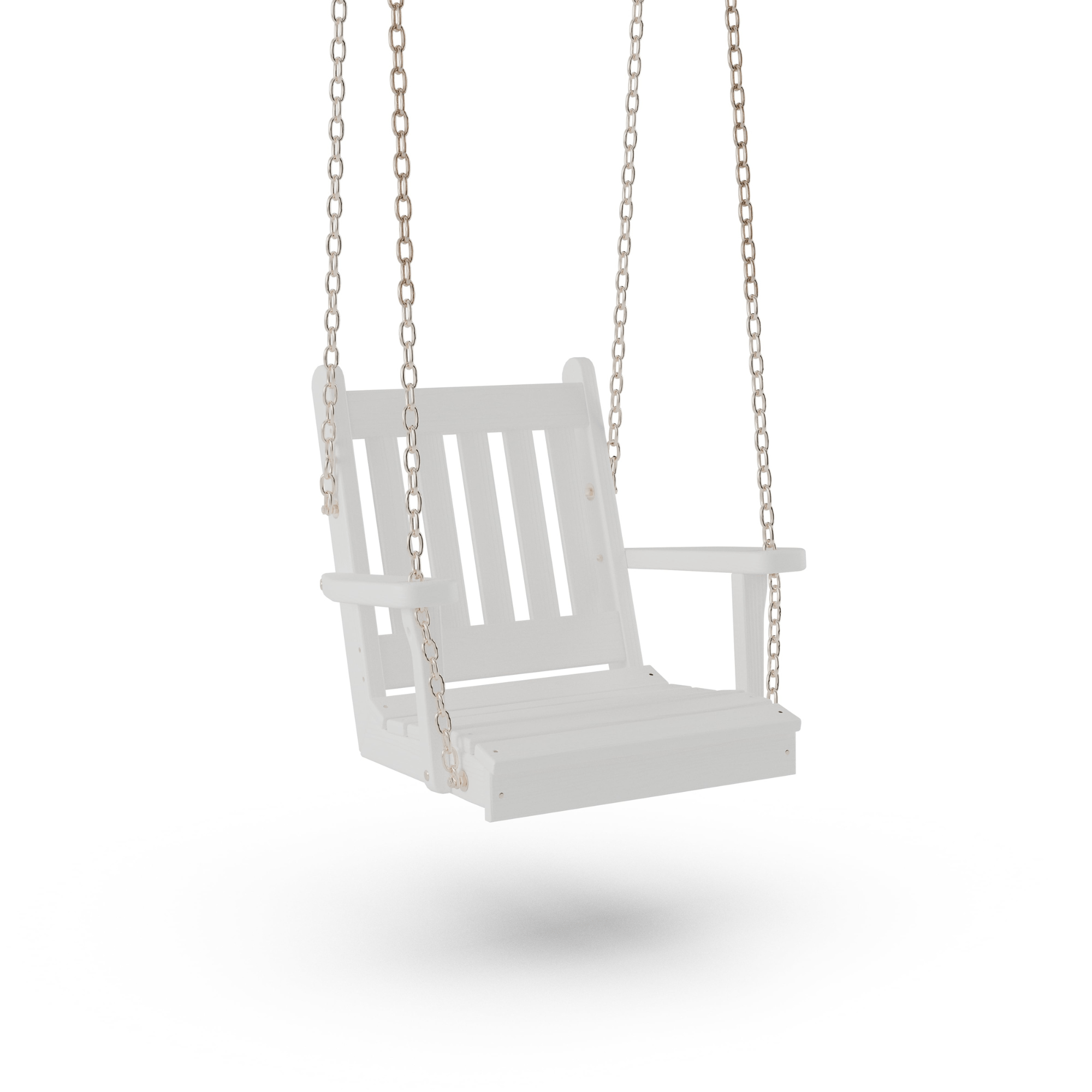 Keystone Amish Co. Franklin Swing Chair, White