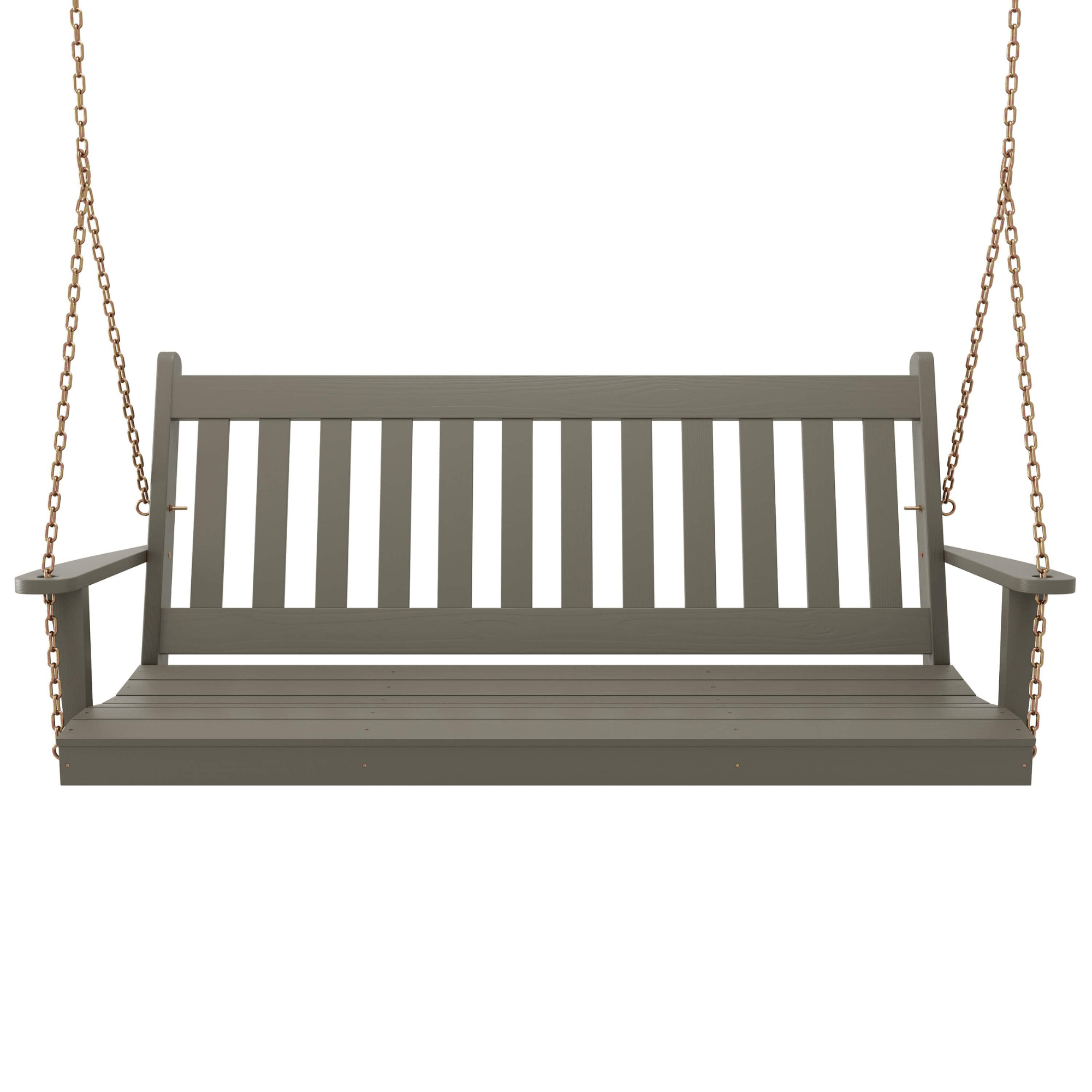 Keystone Amish Co. 5 Foot Franklin Porch Swing, Olive Grey