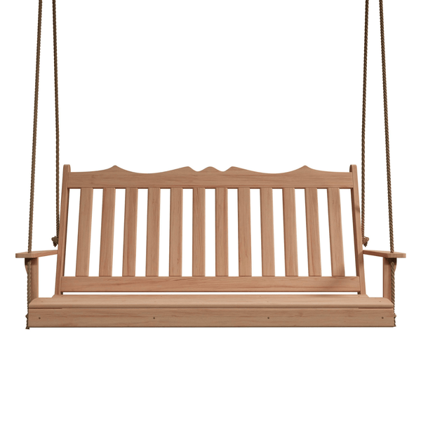 Keystone Amish Co. York Red Cedar Porch Swing