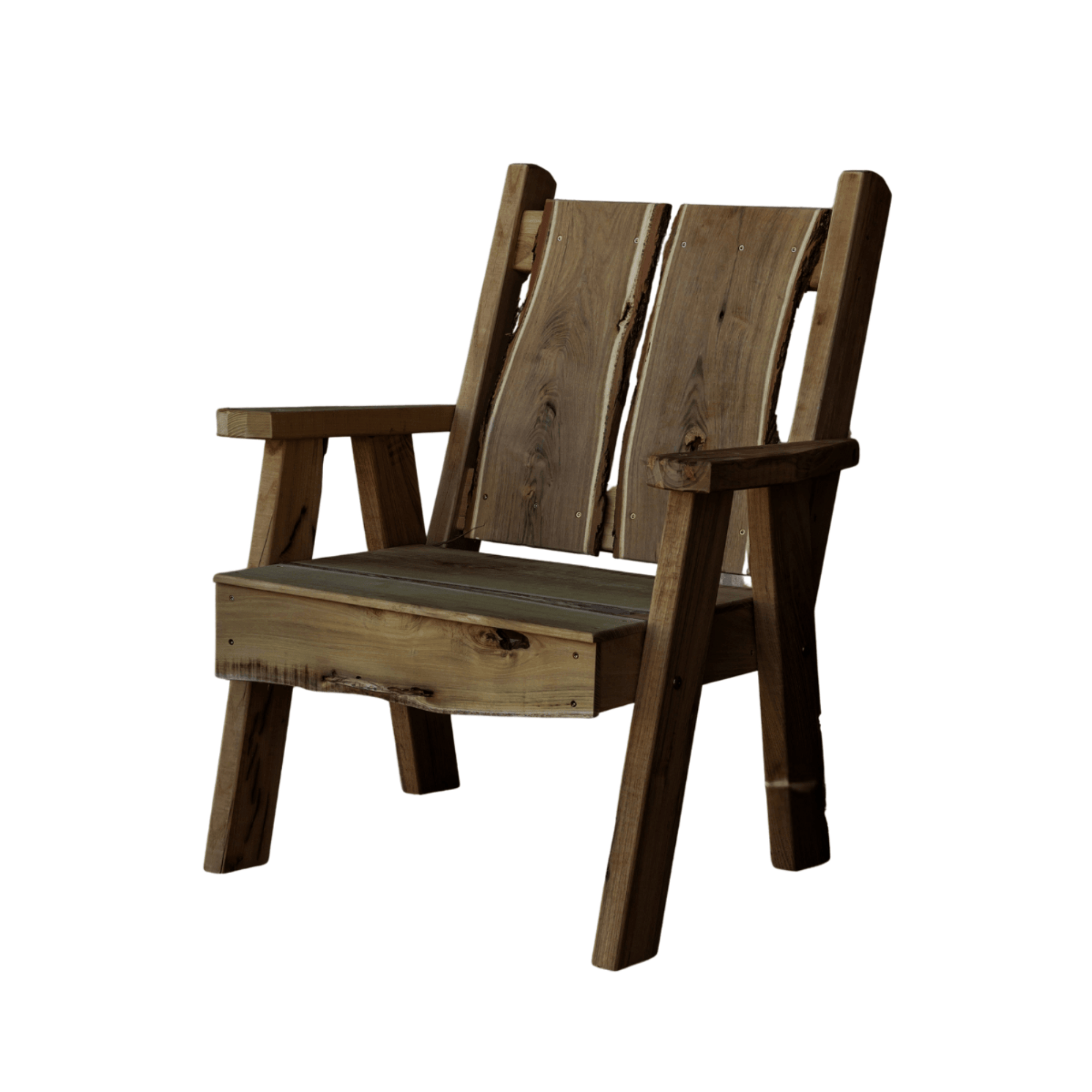 Keystone Amish Co. Palmer Live Edge Outdoor Chair