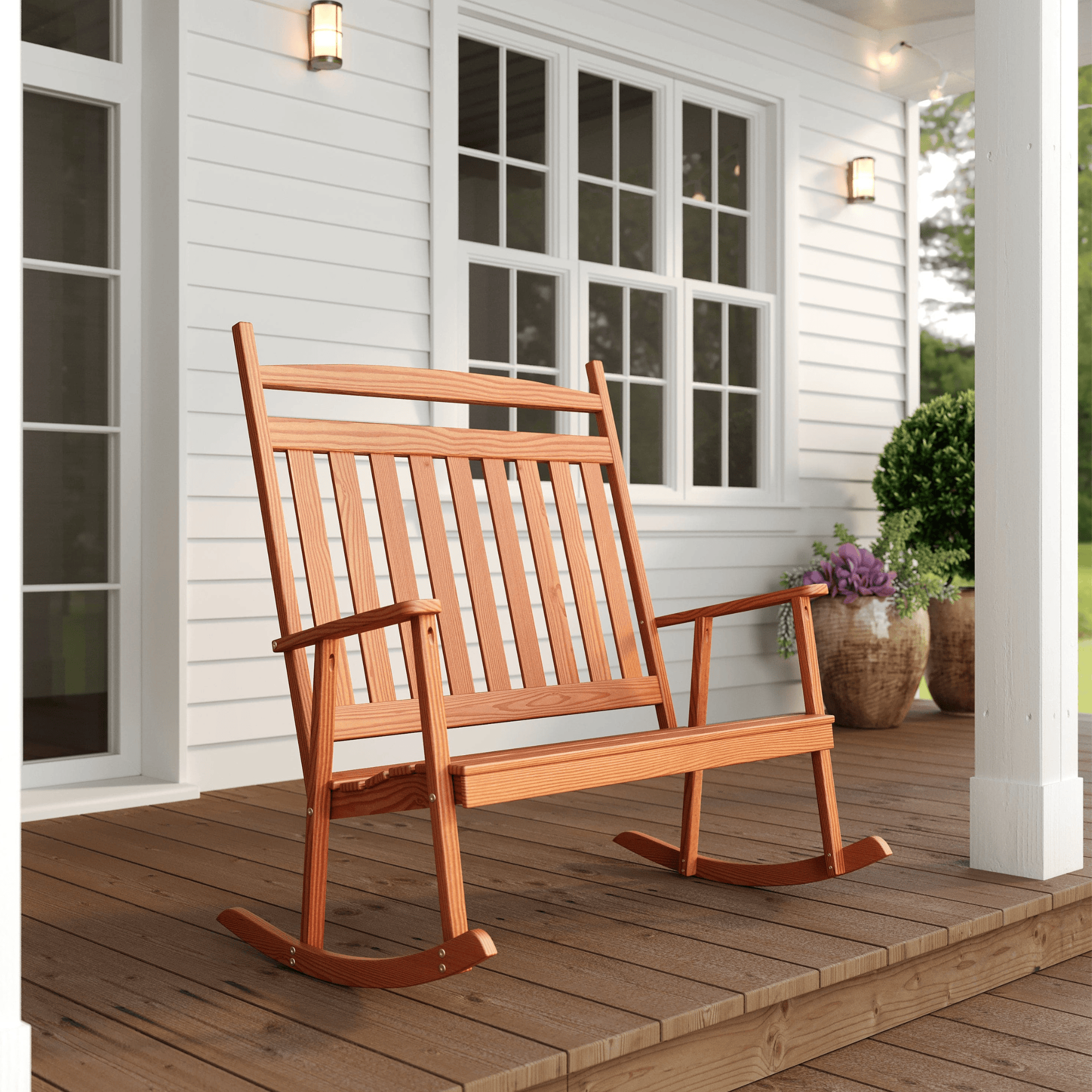 Keystone Amish Co. Classic Double Porch Rocker