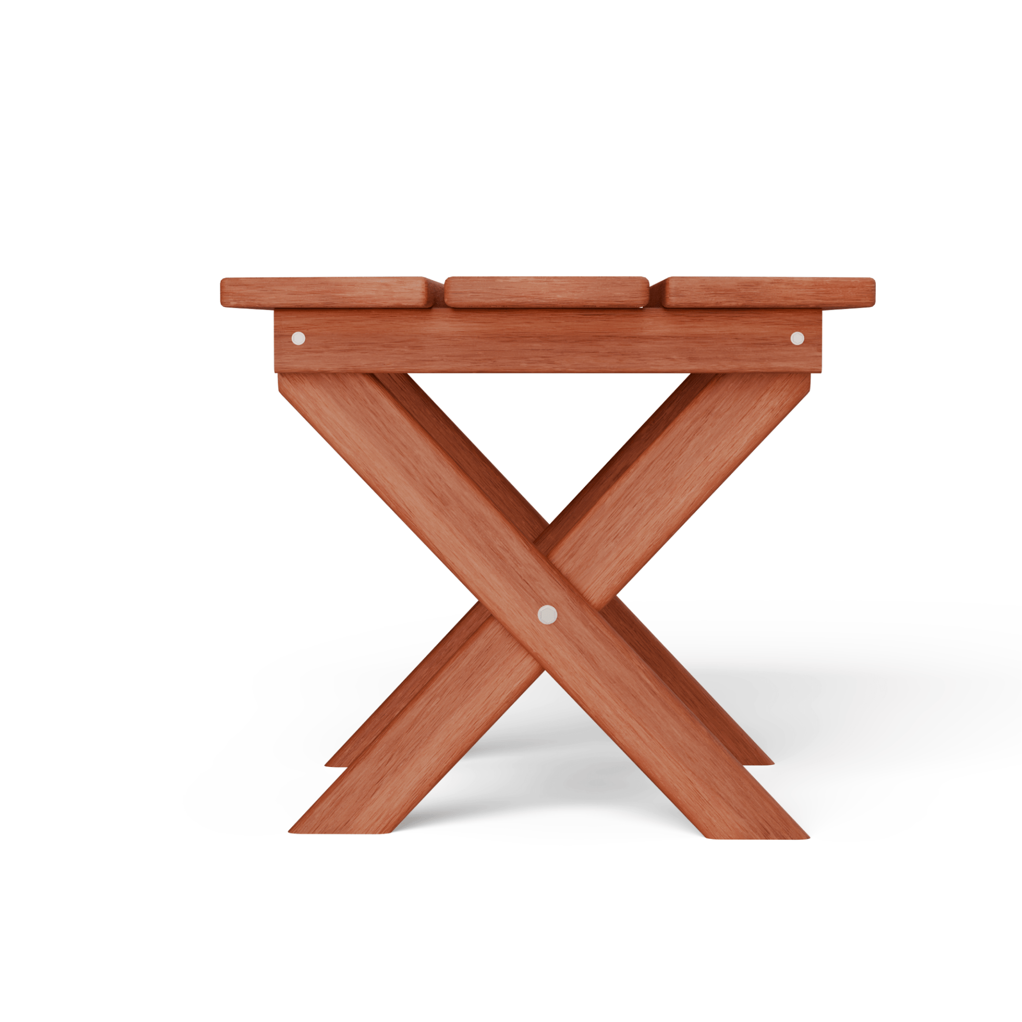 Keystone Amish Co. Red Cedar Folding Oval End Table