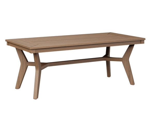 Berlin Gardens Mayhew Outdoor Poly Lumber Rectangular Coffee Table