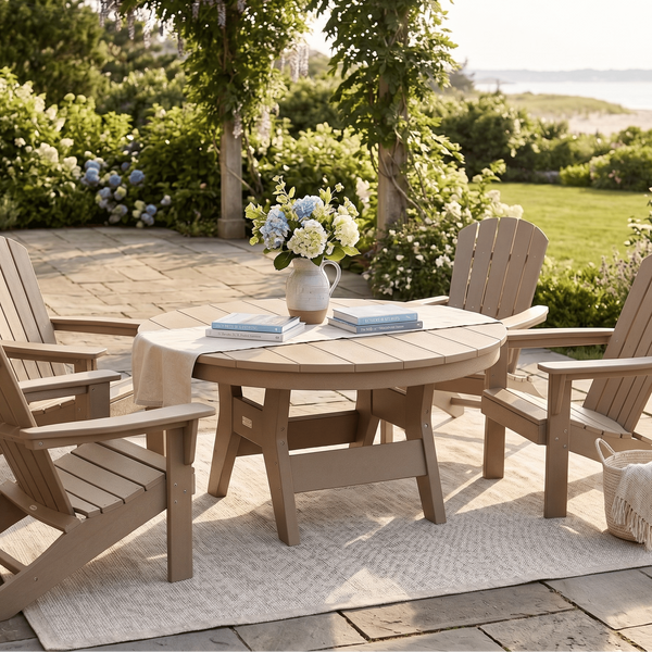 Berlin Gardens Outdoor 38" Round Conversation Table