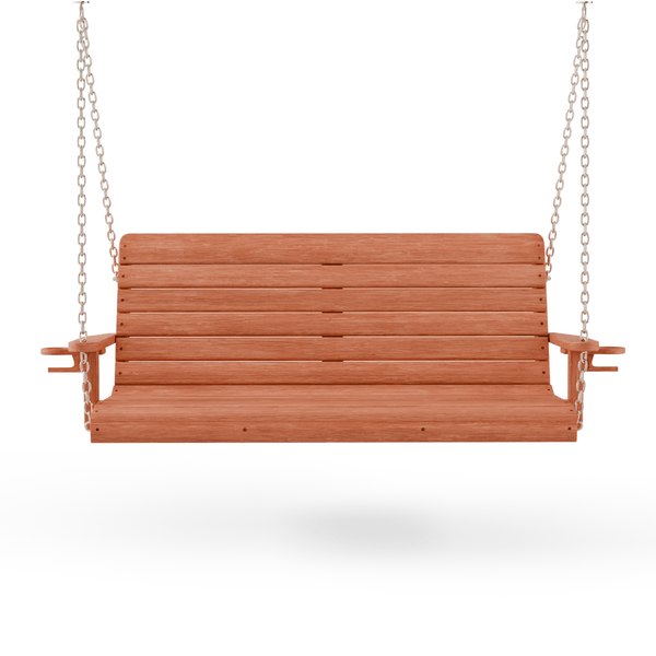 Keystone Amish Co. 4 Foot Salem Pressure Treated Porch Swing, Cedar Stain