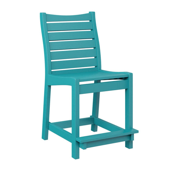 Berlin Gardens Bristol Outdoor Poly Lumber Counter Chair