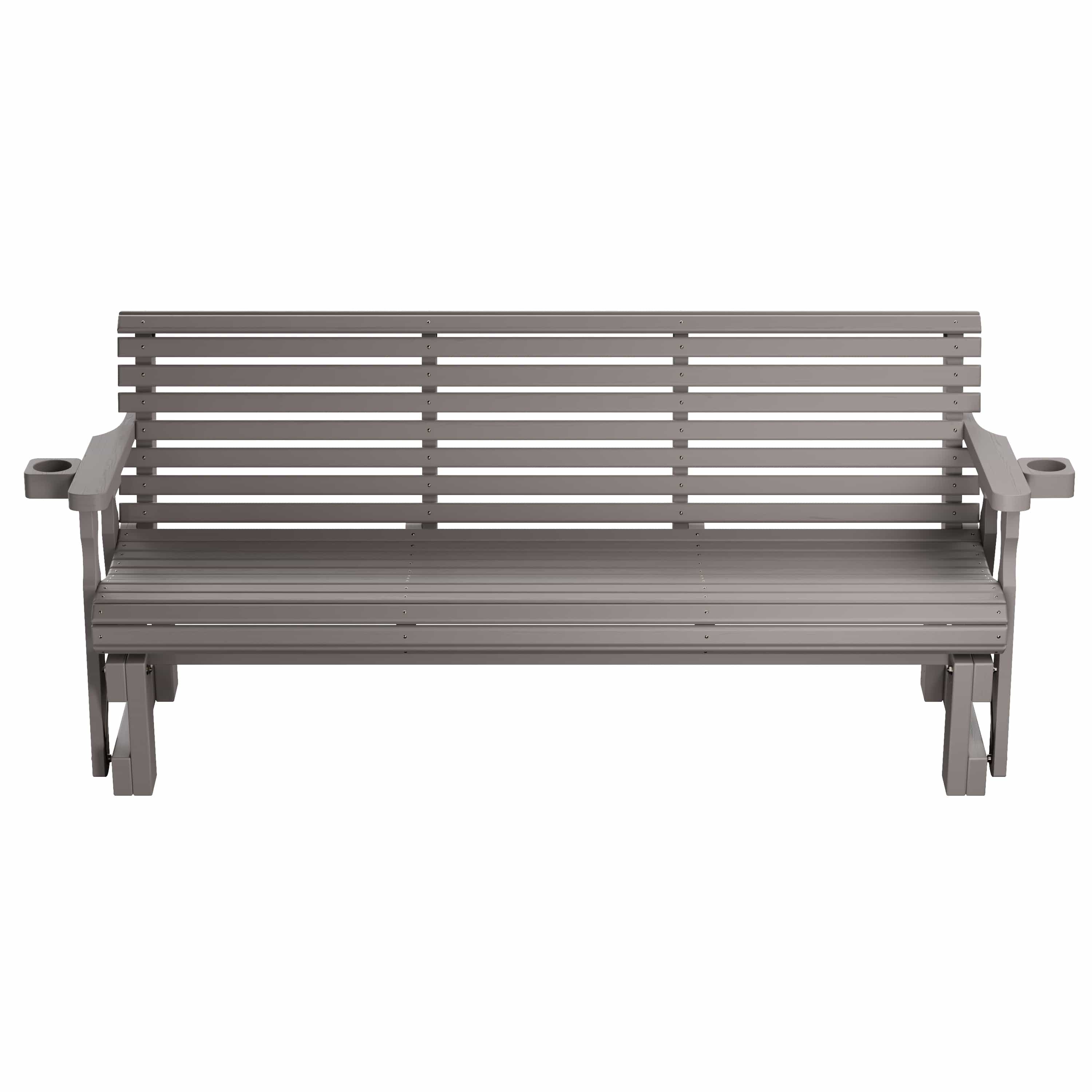 Amish Casual Heavy Duty Roll Back 6 Foot Treated Porch Glider