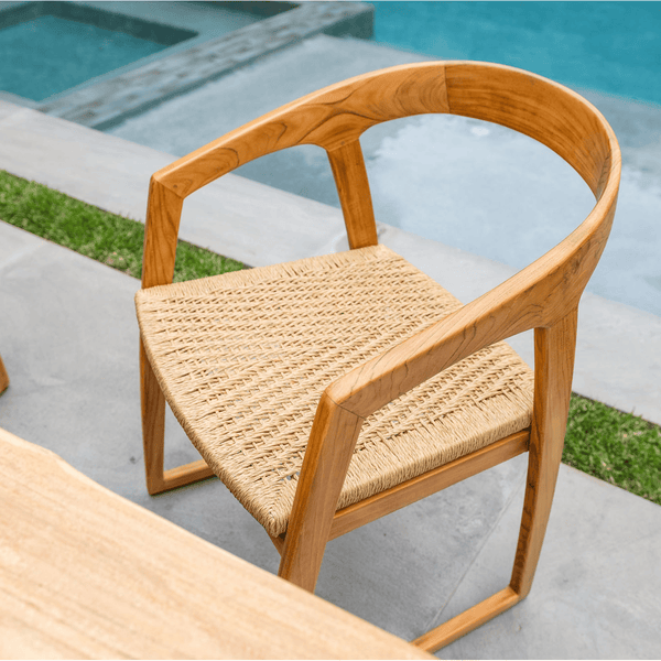 Ubud Natural Teak Dining Chair