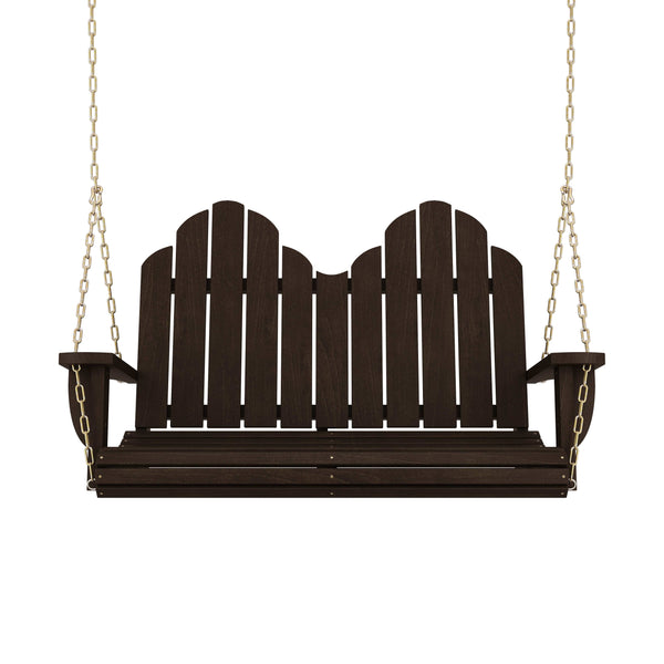 Amish Casual Heavy Duty Adirondack Porch Swing