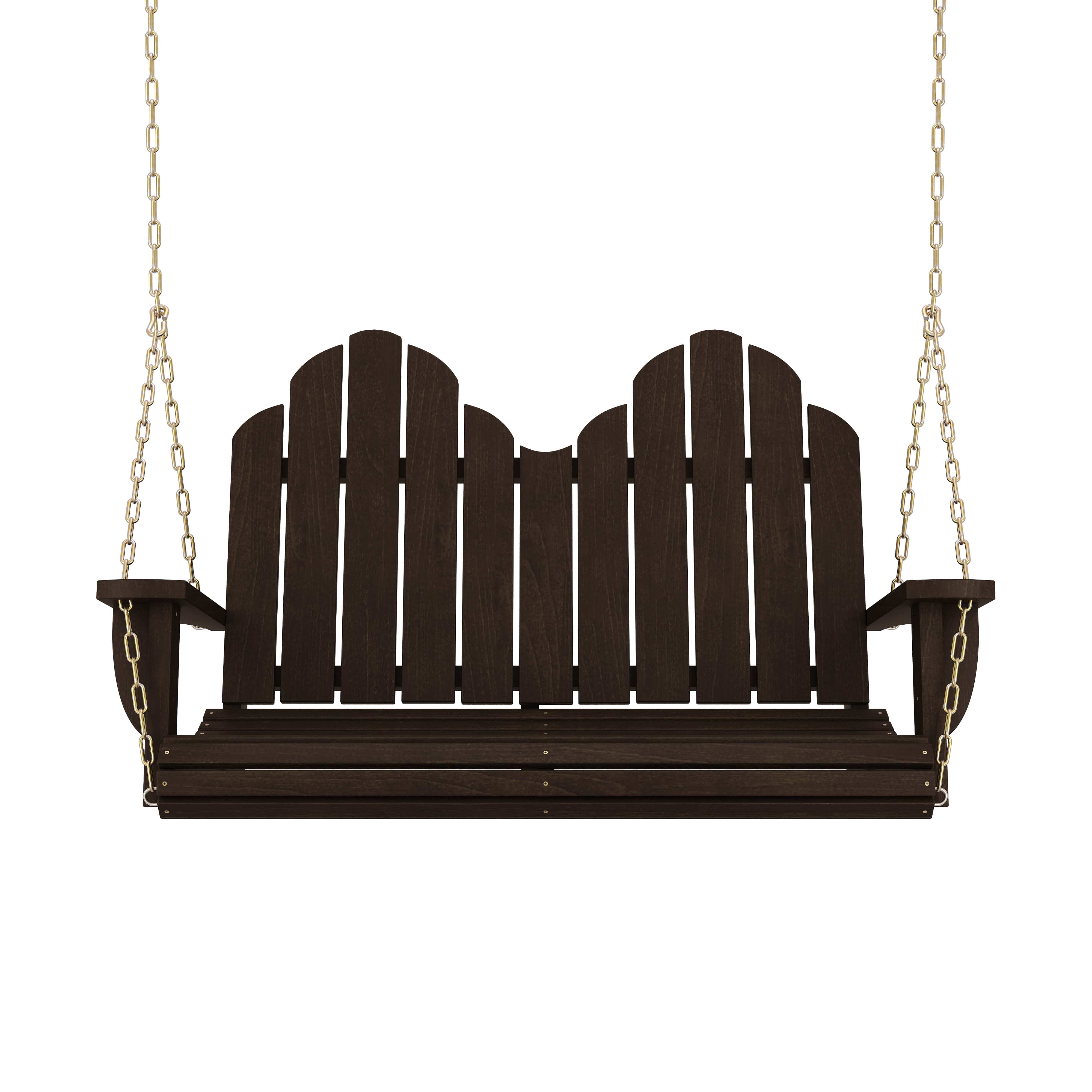 Amish Casual Heavy Duty Adirondack Porch Swing
