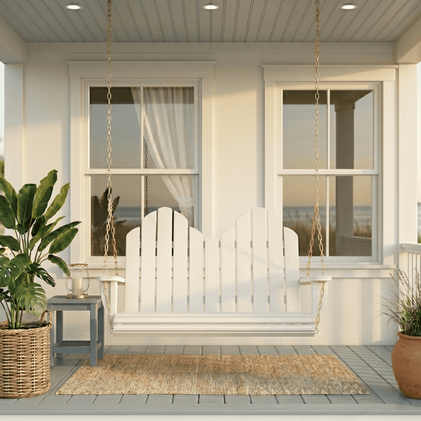 Amish Casual Heavy Duty Adirondack Porch Swing