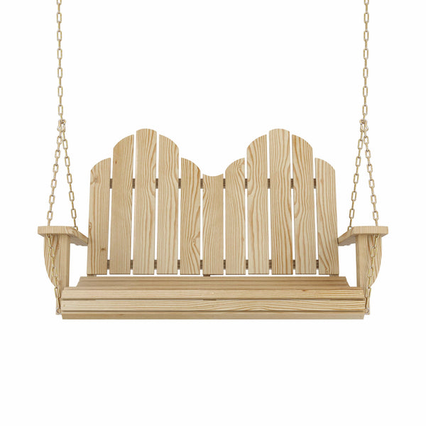 Amish Casual Adirondack Swing in Unfinished