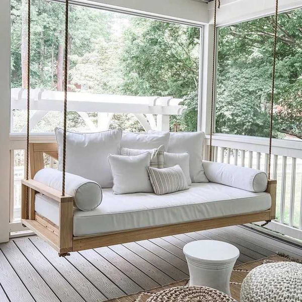 Malvern Porch Swing Bed in Unfinished
