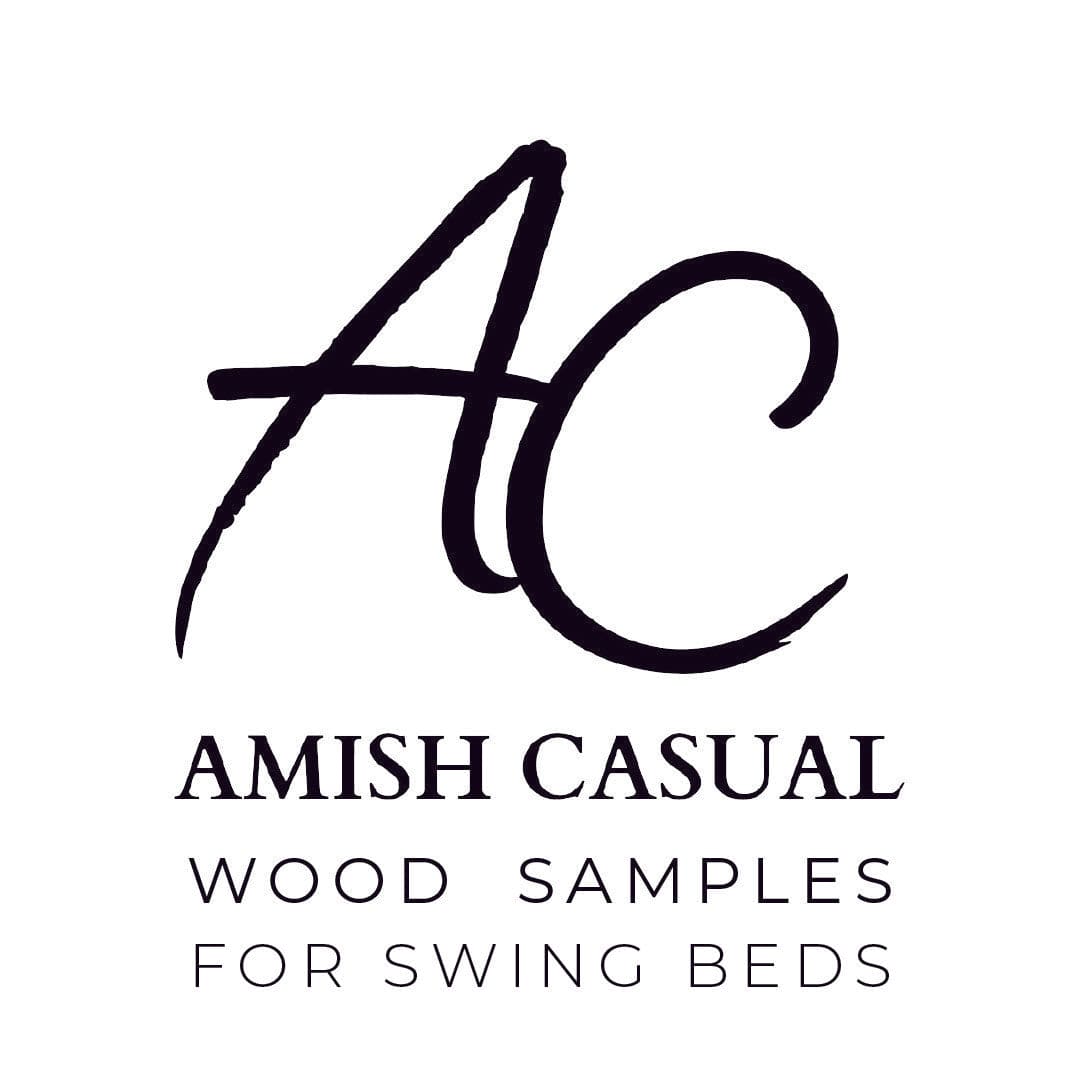 Amish Casual Wood Samples for Swing Beds