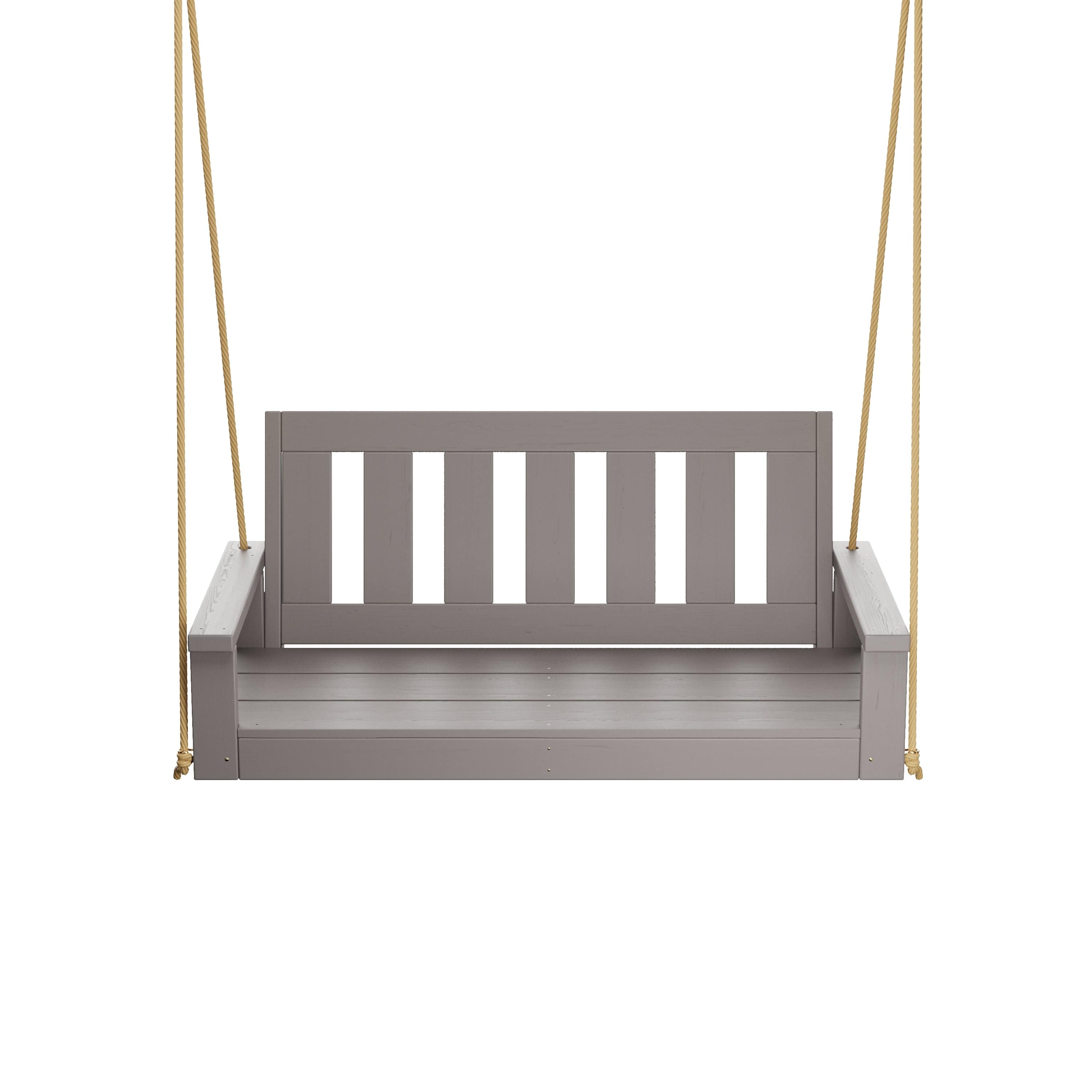 Porchgate Amish Heavy Duty 700 Lb 5-Foot Ardmore Porch Swing - Dovetail Grey