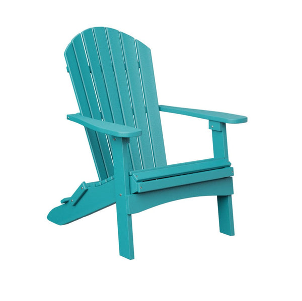 Berlin Gardens Comfo Back Poly Lumber Folding Adirondack Chair