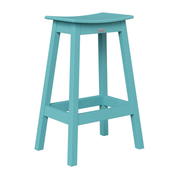 Berlin Gardens Saddle Poly Lumber Bar Stool