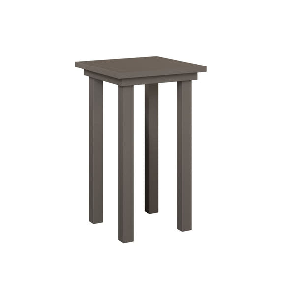 Berlin Gardens Vida Bar Height Aluminum End Table