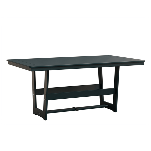 Berlin Gardens Hudson 70" Outdoor Poly Lumber Rectangular Dining Table