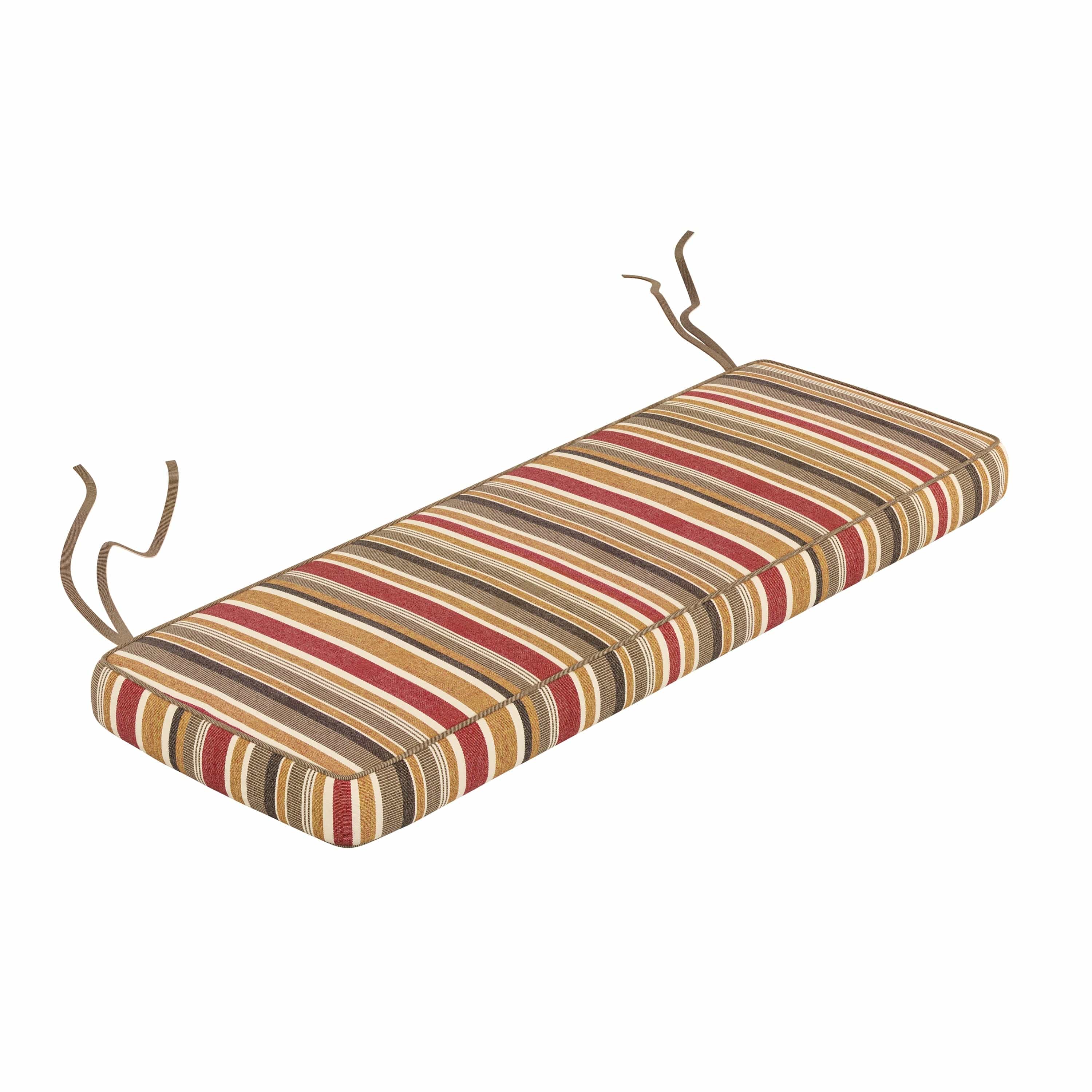 Cushion Perfect 46 x 18 in. Sunbrella Outdoor Cushion For Benches And Porch Swings