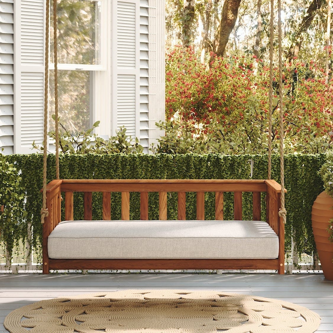 East Green Charleston Daybed Swing