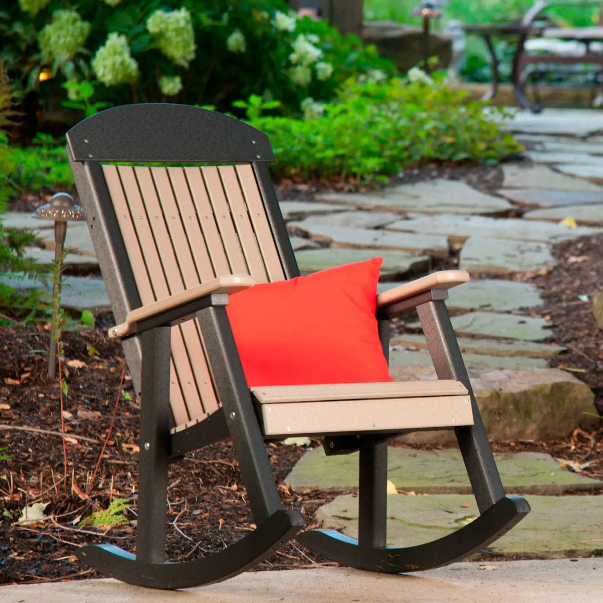 LuxCraft Classic Traditional Poly Furniture Best Rocking Chair
