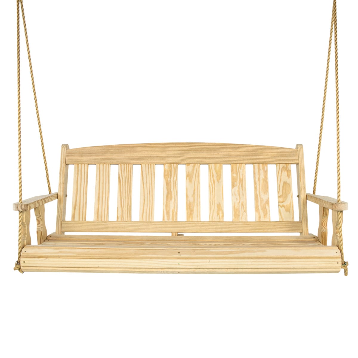 Amish Casual 6 Foot Unfinished Mission Porch Swing