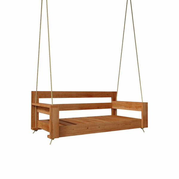 Amish Casual The Danville Daybed Swing, 5 ft, Cedar