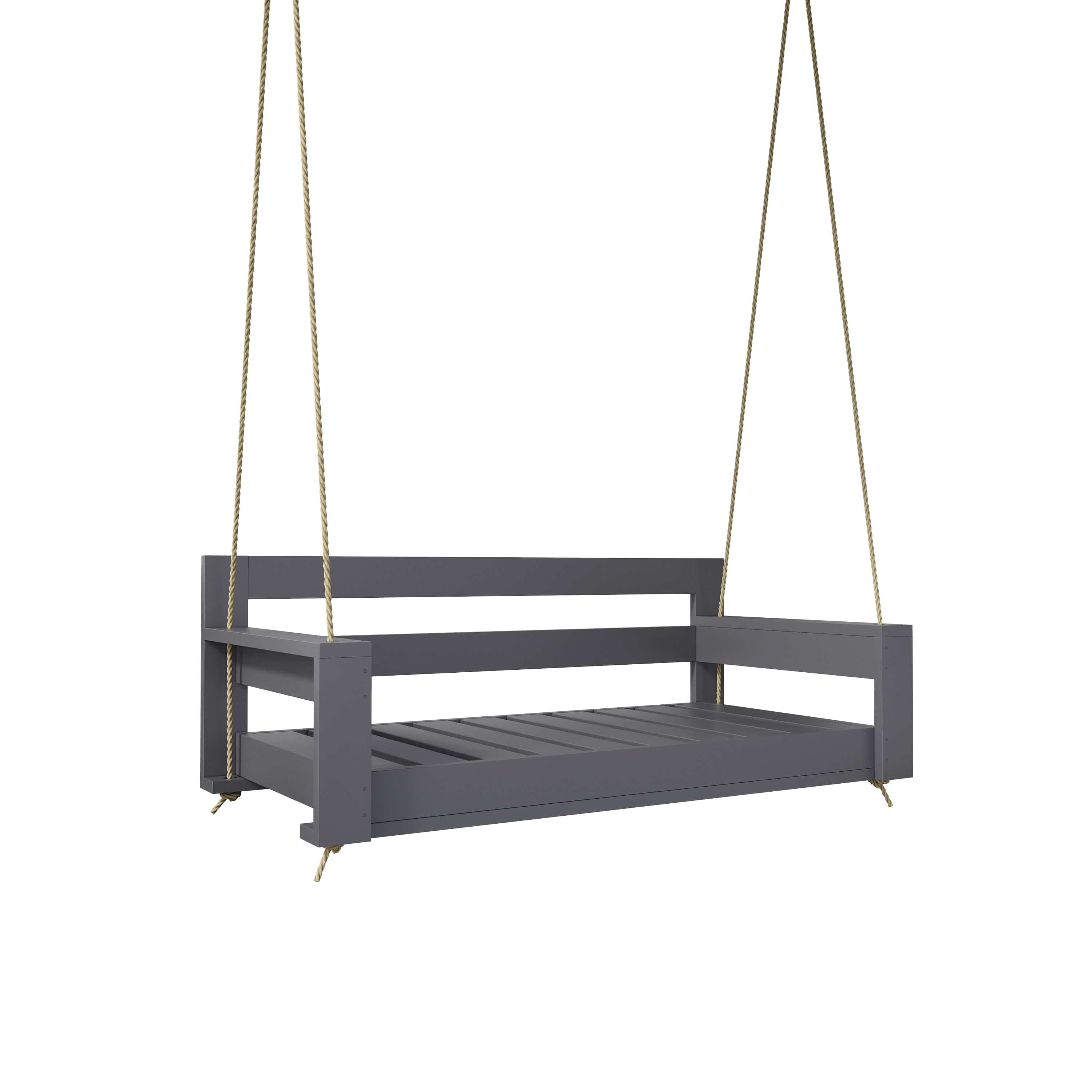 Amish Casual The Danville Daybed Swing, Full, Dovetail Grey Paint