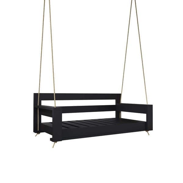 Amish Casual The Danville Daybed Swing, Twin, Black Paint