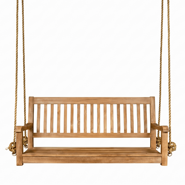 East Green Fairmont Grade-A Teak Porch Swing