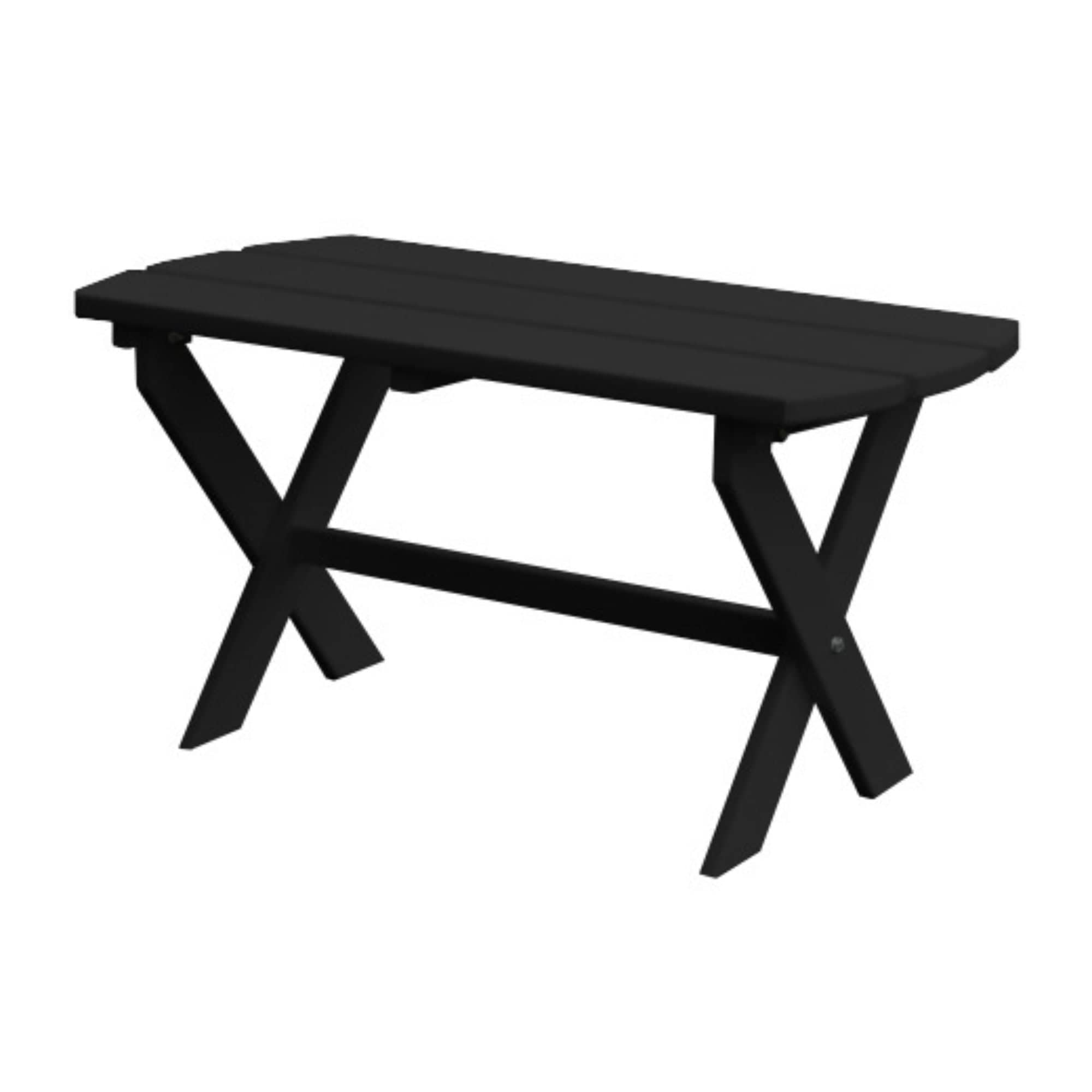 Keystone Amish Co. Poly Folding Oval Coffee Table