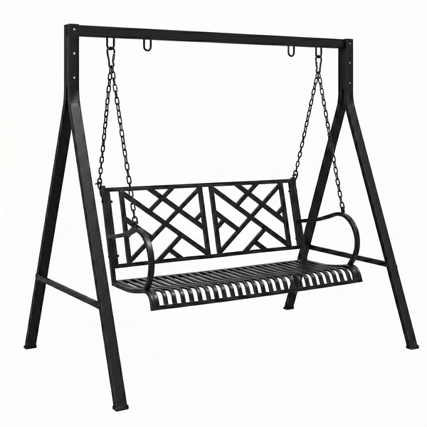 Live Casual Logan Metal Swing with Stand