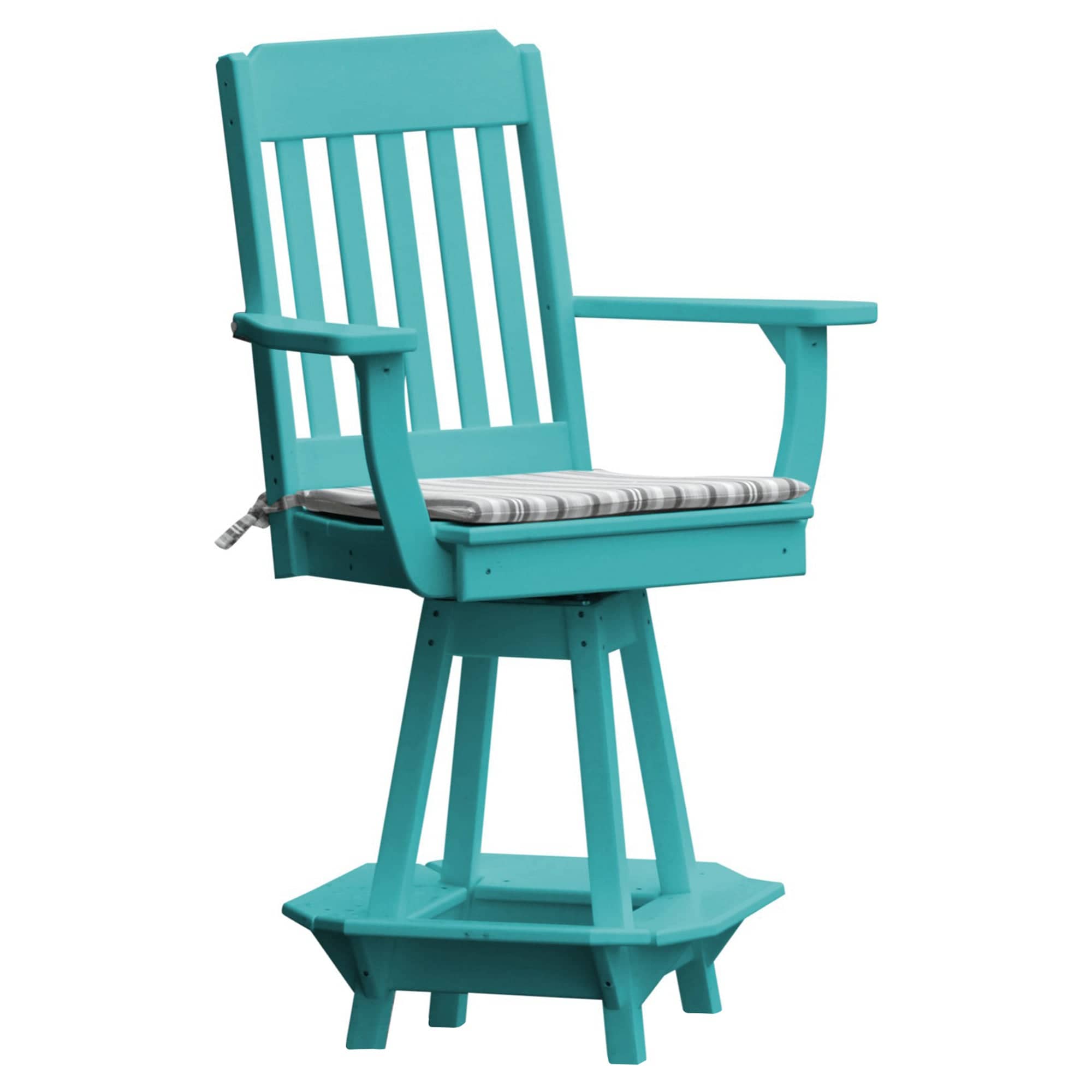 Keystone Amish Co. Traditional Poly Swivel Counter Height Chair