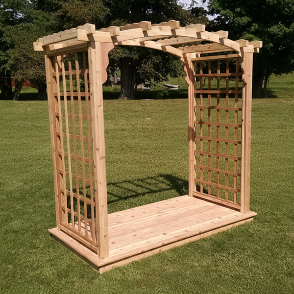 Heritage Lawncraft Georgetown Cedar Garden Arbor