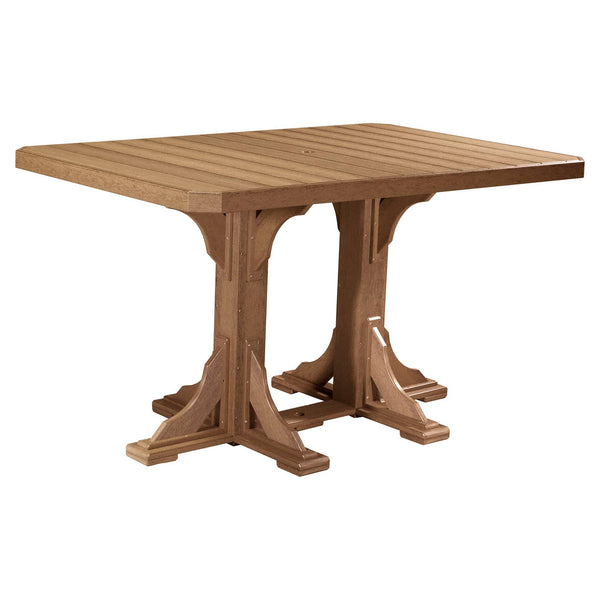 Luxcraft Poly Composite Rectangular Bar Dining Table