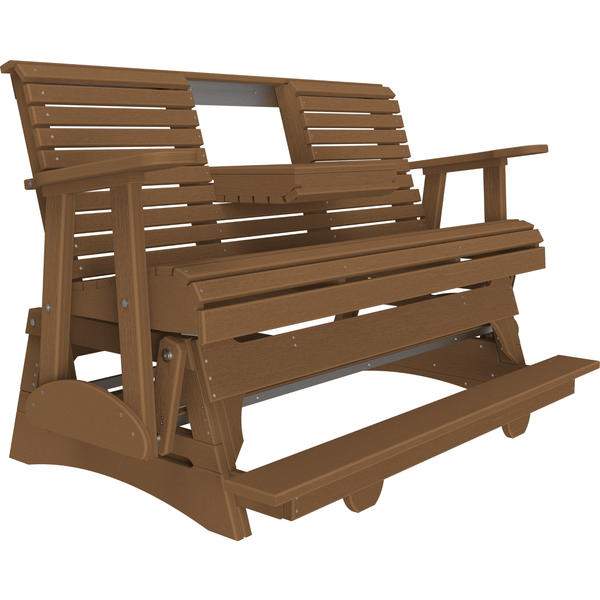 LuxCraft Rollback 5-Foot Poly Composite Balcony Patio Glider